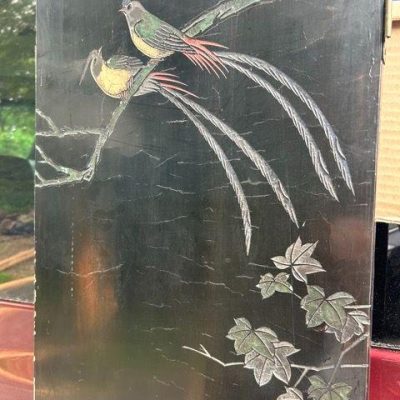 HC-001 — Shanghai Eight-Panel Carved Lacquer Screen (view 13)
