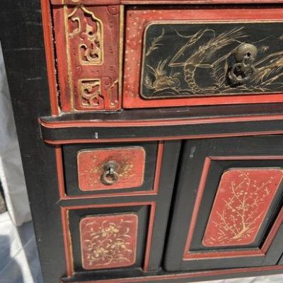 HC-004 — Painted Chinese Cabinet (view 12)