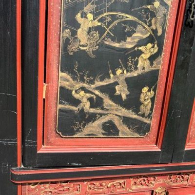 HC-004 — Painted Chinese Cabinet (view 13)
