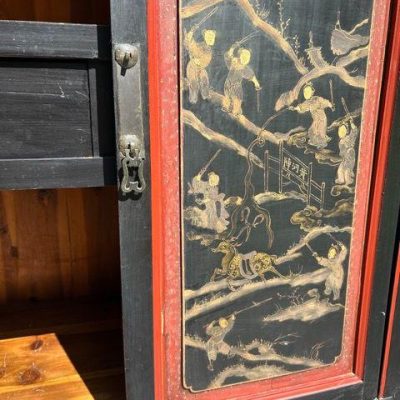 HC-004 — Painted Chinese Cabinet (view 16)