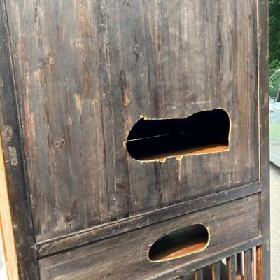 HC-005 — Chinese Lattice Door Cabinet (view 26)