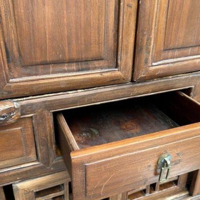 HC-005 — Chinese Lattice Door Cabinet (view 37)