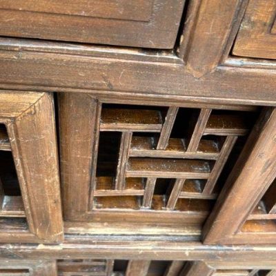 HC-005 — Chinese Lattice Door Cabinet (view 40)