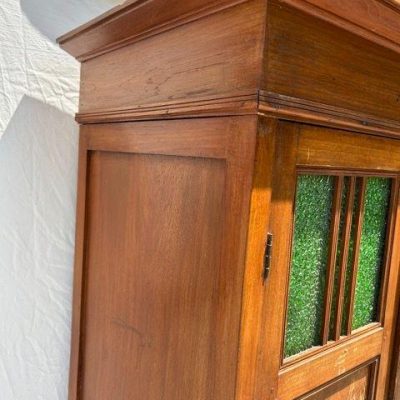 HC-006 — Chinese Green-Glass Display Cabinet (view 8)