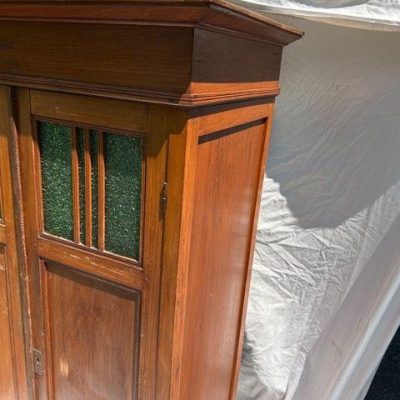 HC-006 — Chinese Green-Glass Display Cabinet (view 14)