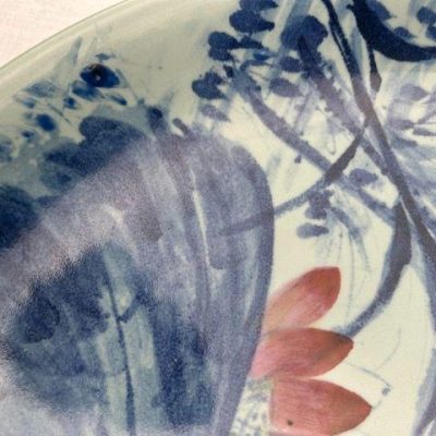 HC-010 — Chinese Lotus Platter (view 3)