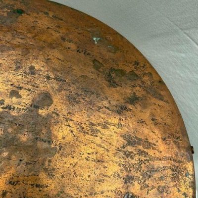 HC-014 — Heavy Chinese Copper Platter with Handles (view 8)