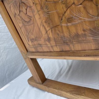 HC-016 — Chinese Wooden Cradle (view 16)