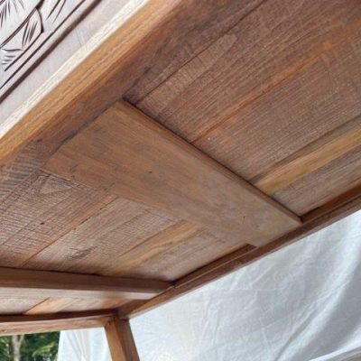 HC-016 — Chinese Wooden Cradle (view 25)