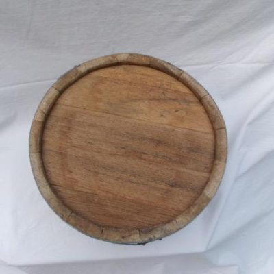 HC-021 — Chinese Wooden Lidded Bucket (view 6)